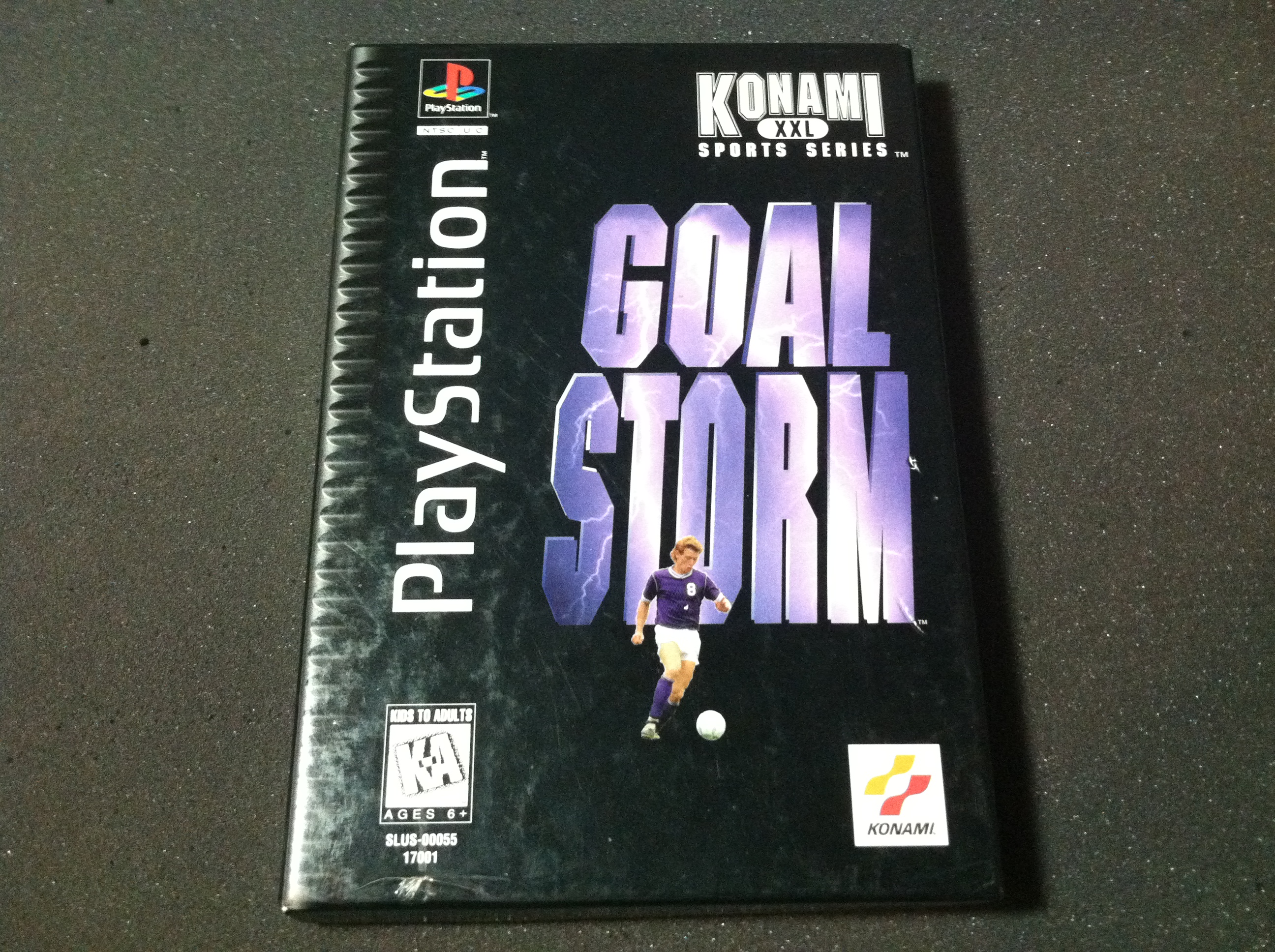 Goal Storm PS1 - front